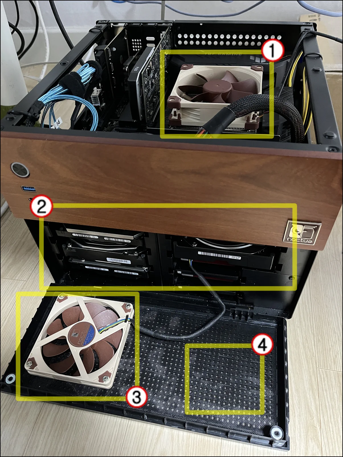 존스보 Jonsbo N4 케이스로 언레이드 Unraid 서버를 만들어 보았습니다. 7 존스보(Jonsbo) N4 케이스로 언레이드(Unraid) 서버_06