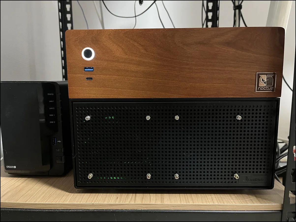 존스보 Jonsbo N4 케이스로 언레이드 Unraid 서버를 만들어 보았습니다. 33 JN4 14 변환