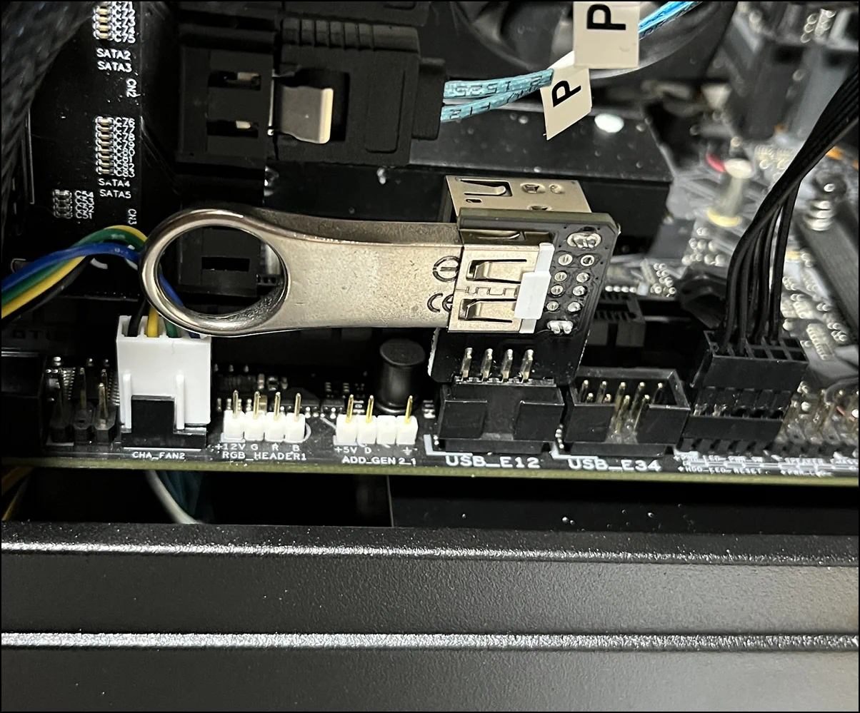 존스보 Jonsbo N4 케이스로 언레이드 Unraid 서버를 만들어 보았습니다. 19 JN4 16 변환