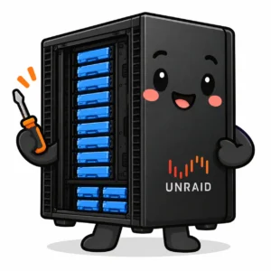 서버캐릭터 UNRAID PNG